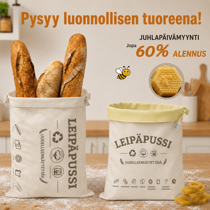 Luonnonmukainen Leipäpussi