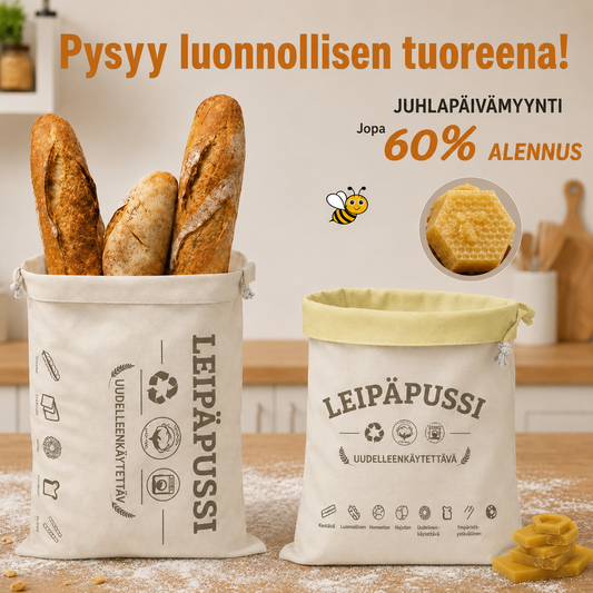 Luonnonmukainen Leipäpussi