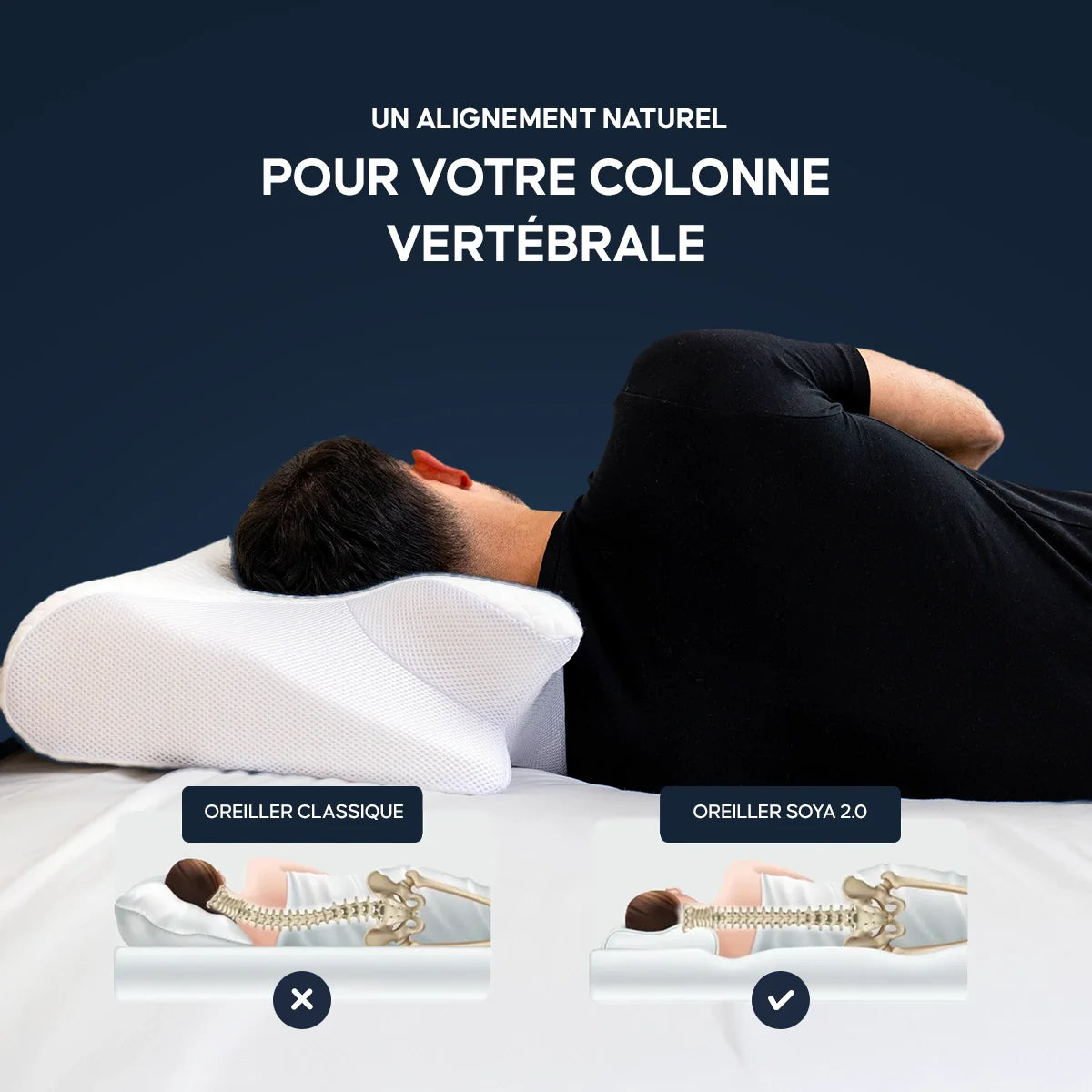 Danevo Pro® - Oreiller Orthopédique