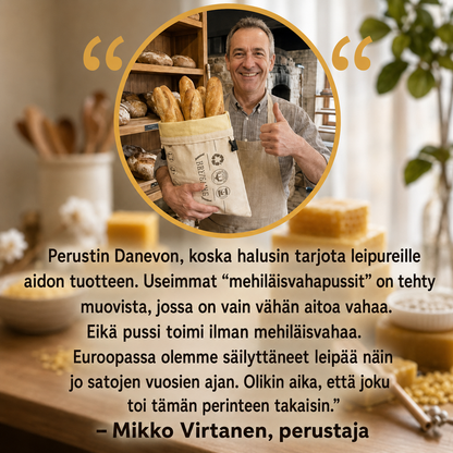 Luonnonmukainen Leipäpussi