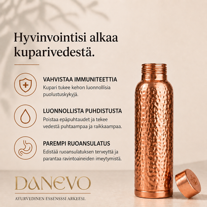 Kuparinen vesipullo Danevo™