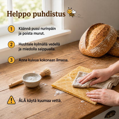Luonnonmukainen Leipäpussi
