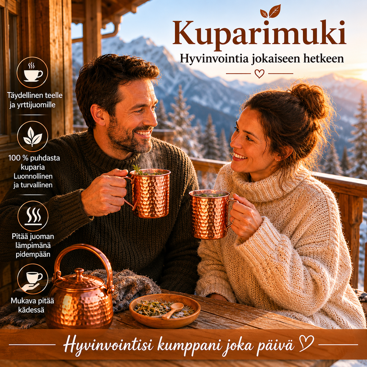 Danevo™ Vasaroitu kuparimuki
