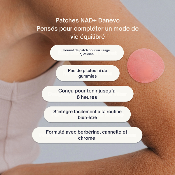 Patchs NAD+ Énergie Danevo™